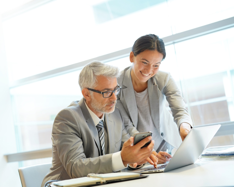 Corporate,Business,Coleagues,Working,Together,In,Modern,Office